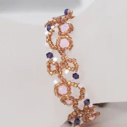 Bracelet S Rose Gold filled 14K - Arabesque Toni - Bracelet S Rose Gold filled 14K - Rose Gold filled 14K